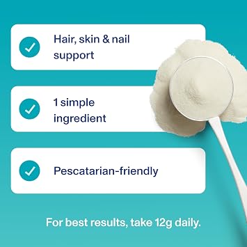 Vital Proteins Marine Collagen Peptides Powder,Unflavoured,221g