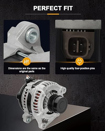 Vista 60 de ROADFAR Reemplazo del alternador para Toyota 2006-2008 para RAV4 11201