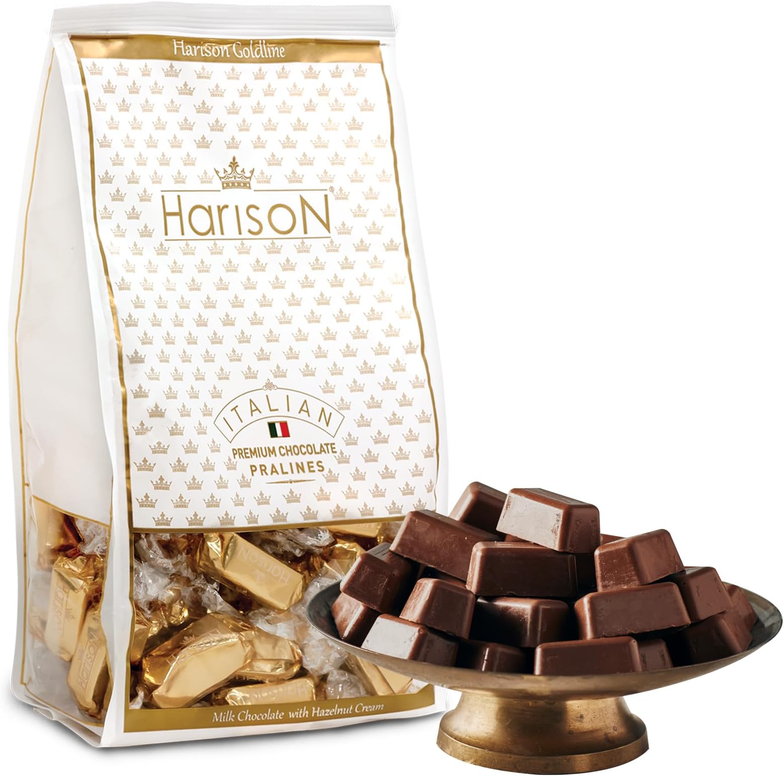 Harison Italian Chocolate Gold Line Pralines | Gourmet Chocolate Assortment |...