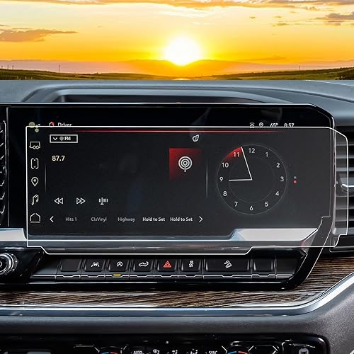 Miniatura 73 de Protector de pantalla para GMC Sierra 1500/2500HD/3500HD (AT4/AT4X/Denali/Denali Ultimate) Protector de pantalla táctil de 13.4 pulgadas y 12.3 Kit