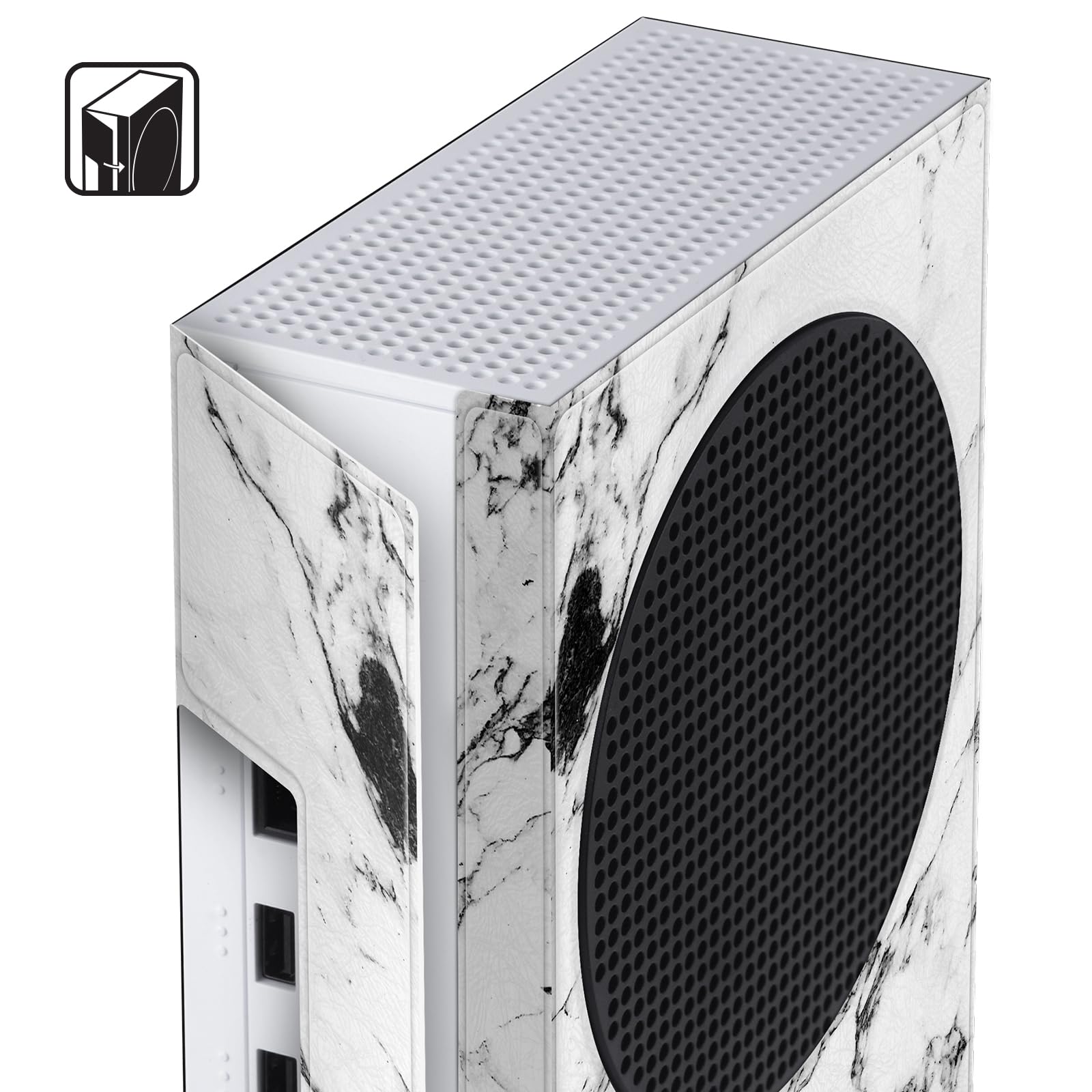 Head Case Designs Offizielle EA Bioware Mass Effect N7 Logo Grafiken Spielekonsolen Wickeln kompatibel mit Xbox Series S Console