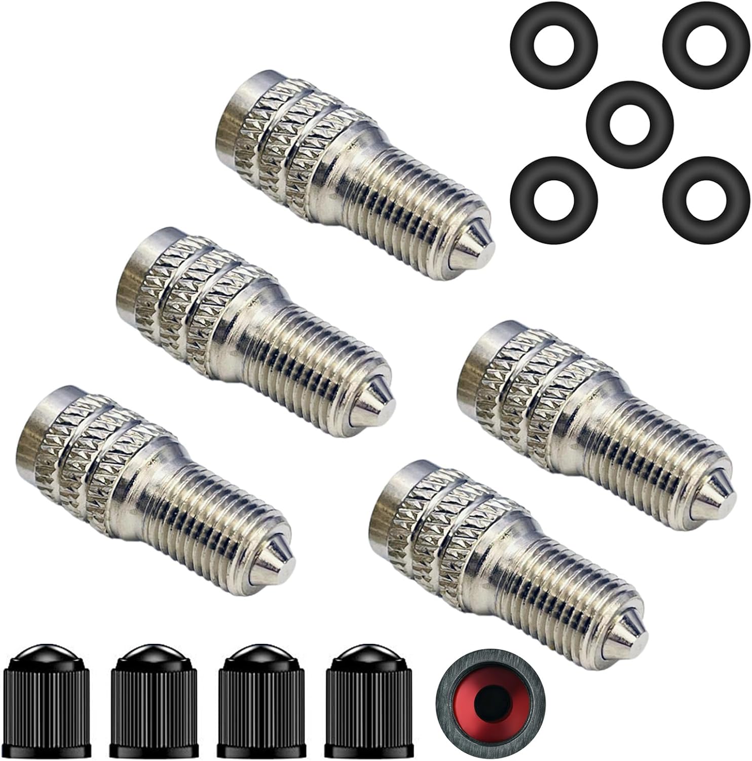 25mm Double Seal Valve Stem Caps,Valve Stem Extenders High