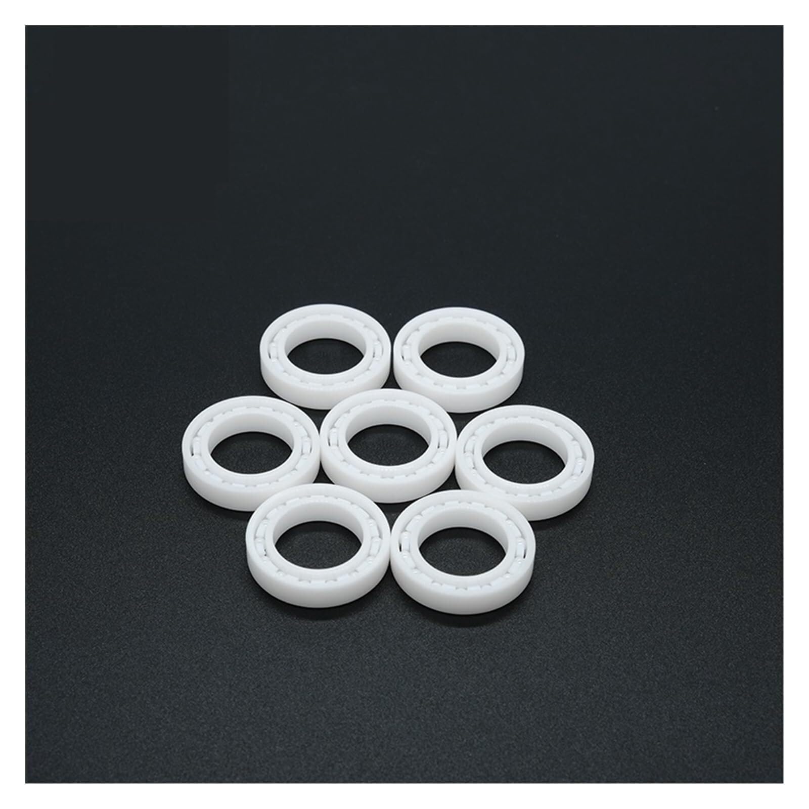 Namiar, 1 szt. 15X24X5 Mm 6802 ABEC-9 Pełne łożysko ceramiczne Cyrkonia ZrO2 Łożysko kulkowe Lucky