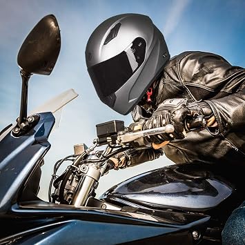 ILM Black Tinted Shield Visor Pinlock Pins for Model-129 Motorcycle Snowmobile Full Face Helmet for Adults