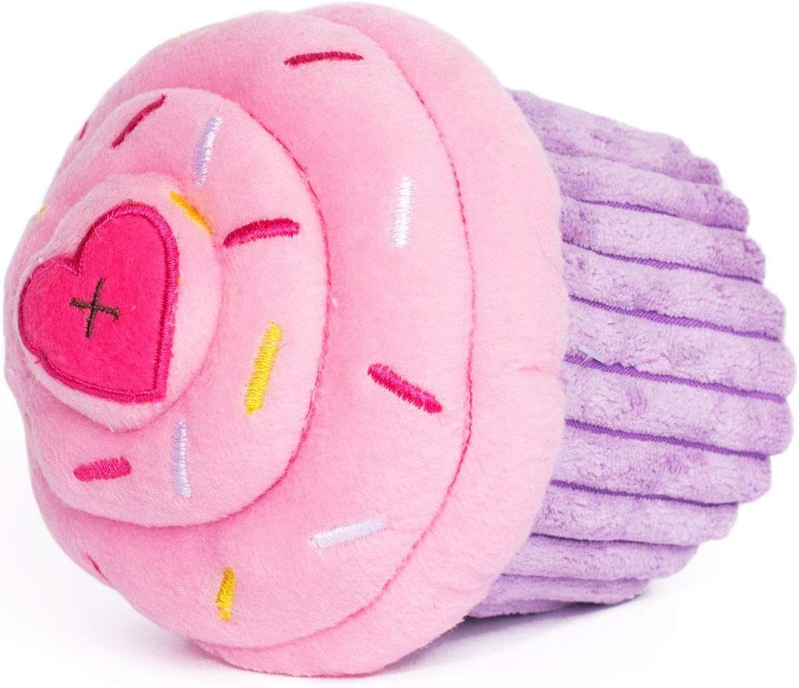 cupcake dog toy