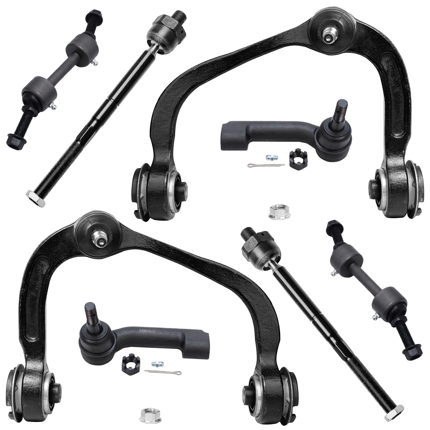 Detroit Axle - 8pc Front End Control Arms Kit for 2007-2014 Ford Expedition