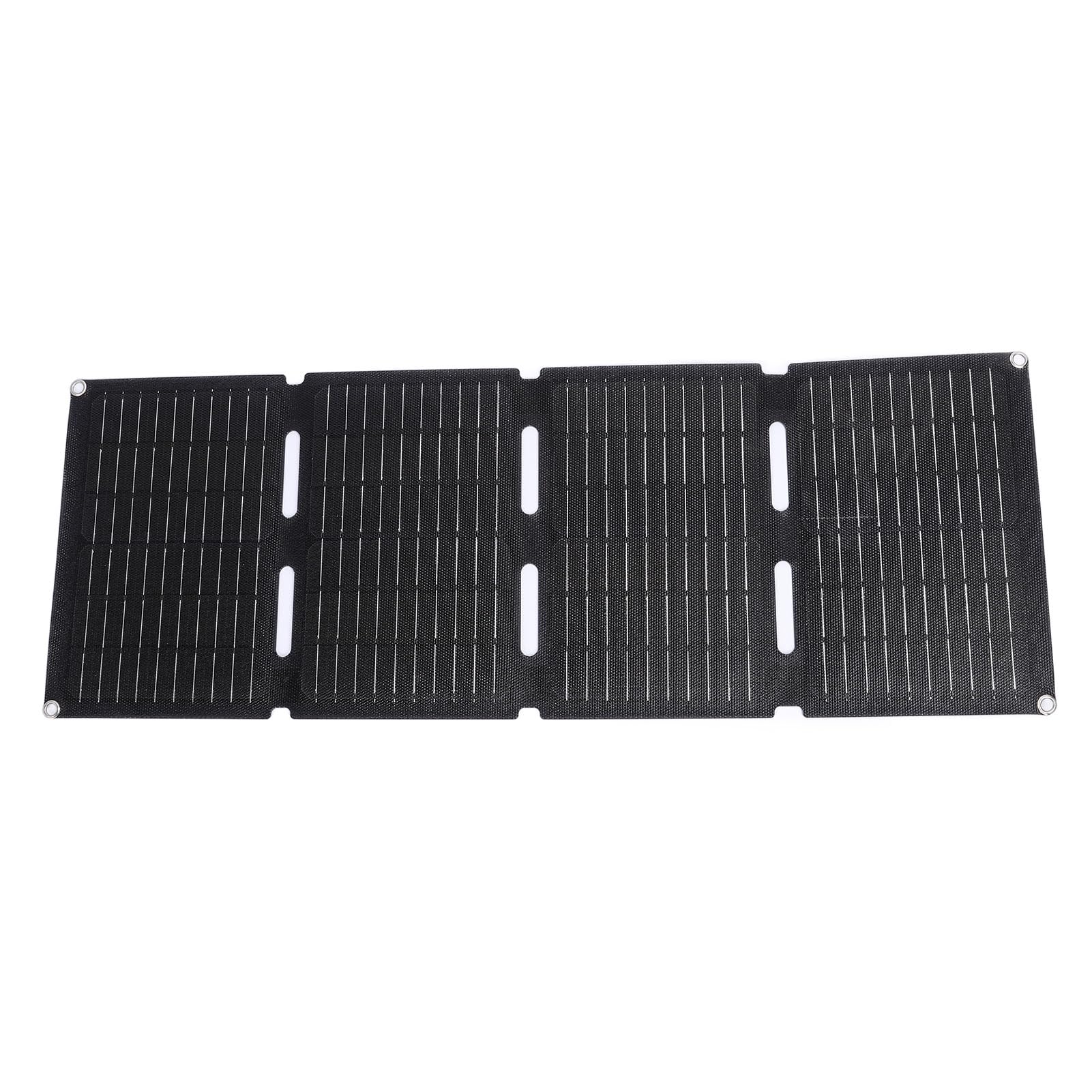 Eujgoov Caricatore del Pannello Solare Pieghevole 80W Efficiente per il Campeggio Escursionistico Monocristallino USB PD Pannello Solare Portatile a Ricarica Rapida