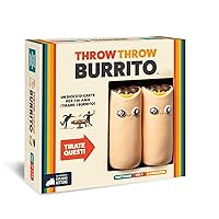 Asmodee - Throw Throw Burrito - Divertente Gioco da Tavolo, con Due Burrito Squishy