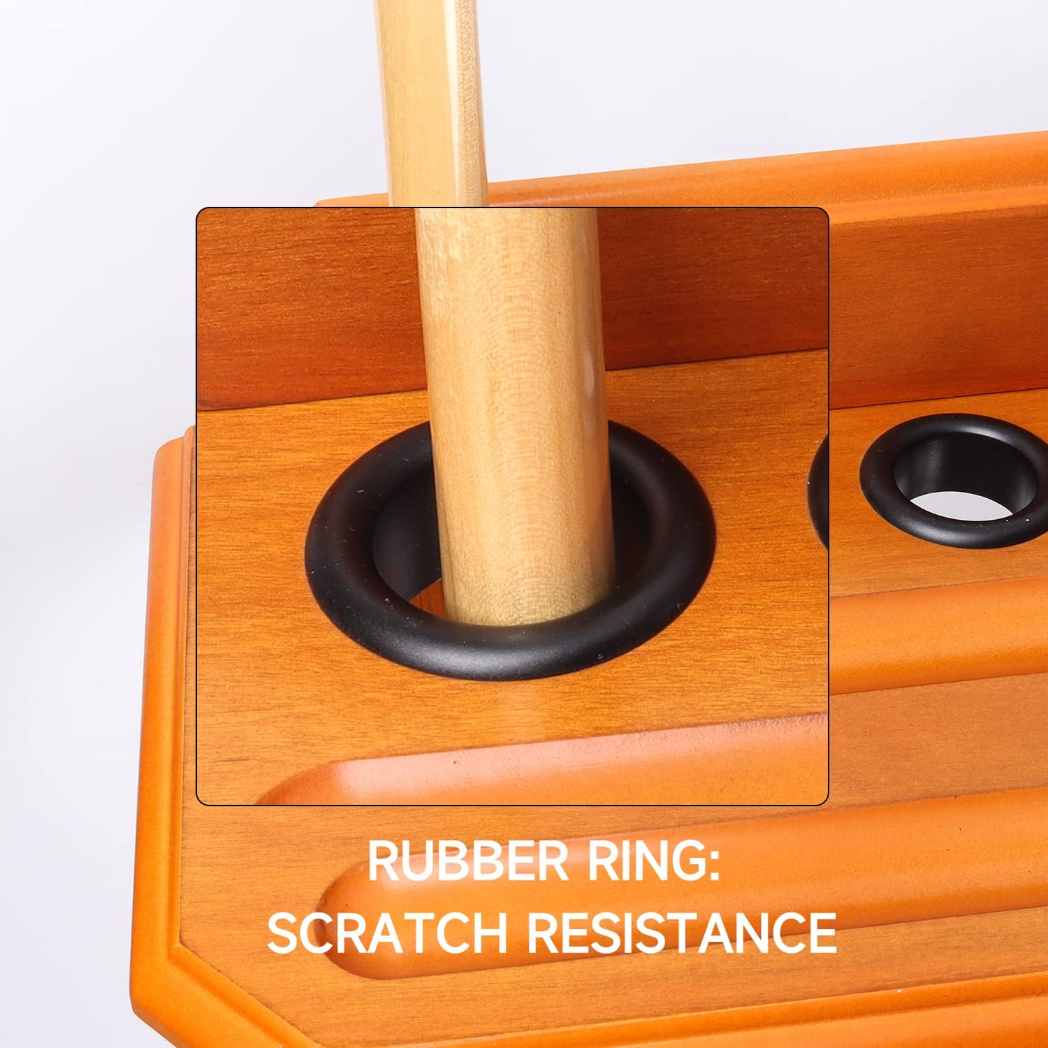 GSE Games & Sports Expert Corner-Style Floor Stand Billiard Pool Cue Racks with Score Counters, Holds Pool Cue Sticks, Balls Set, Ball Racks