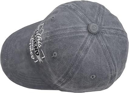 Funny Retirement Baseball Cap - "This Legend Has Retired" Embroidered Hat, Adjustable, Cotton
