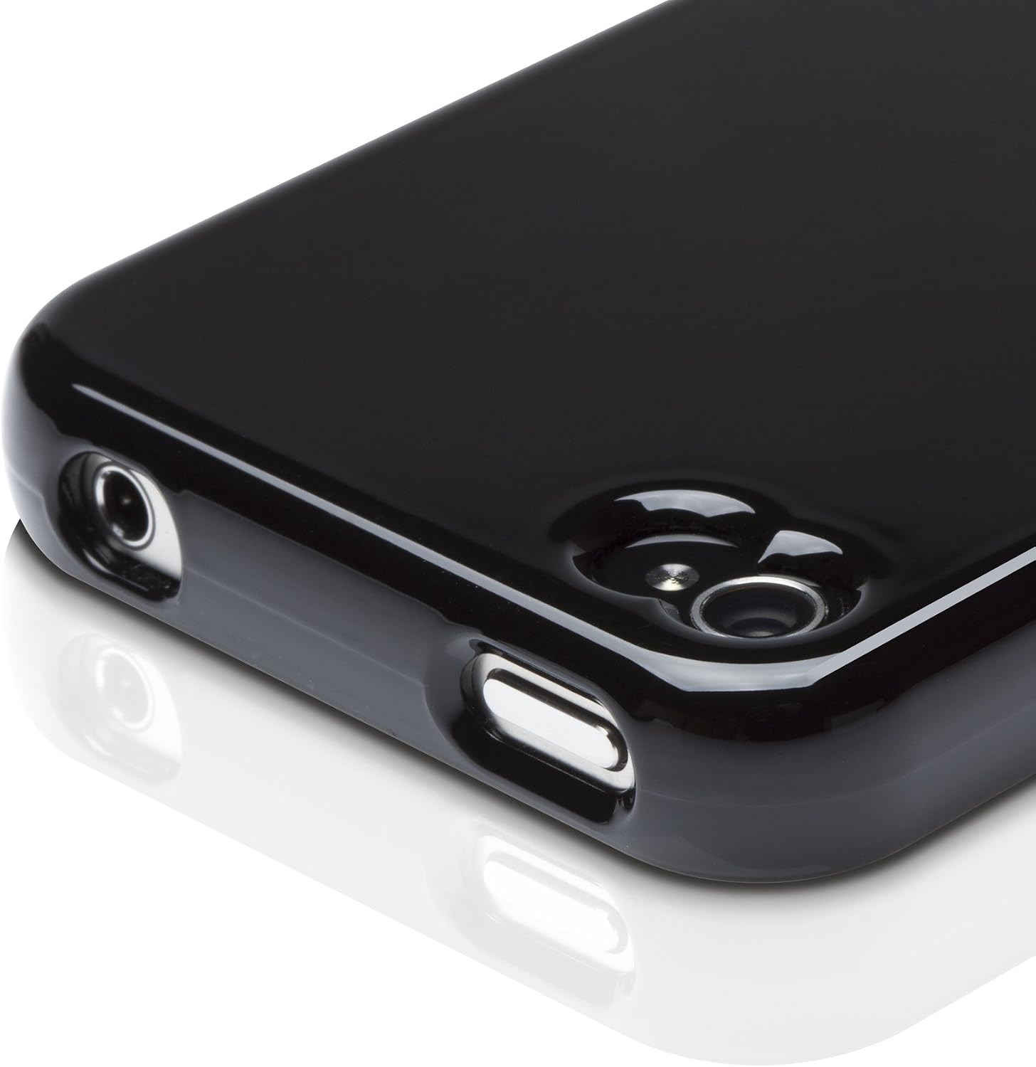 elago S4 Glide Case for AT&T, Sprint and Verizon iPhone 4/4S - eco Friendly Packaging (Piano Black)
