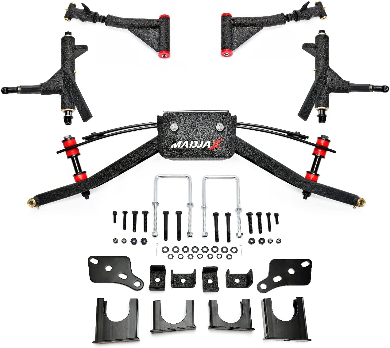 MadJax King XD Lift Kit Compatible with Club Car Precedent Golf Cart | Fits 2004-2021 Precedent, 2017-Up Onward, 2018-Up Tempo, and 2022-Up V4L / Villager 2 Models | 4 Inch