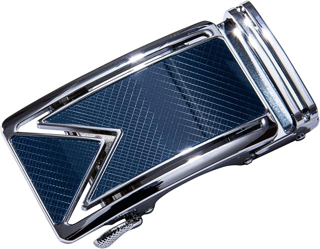 Barry.Wang Designer Belts for Men Nickel-Free Automatic Buckle Alloy Genuine Leather Strap Formal Adjustable