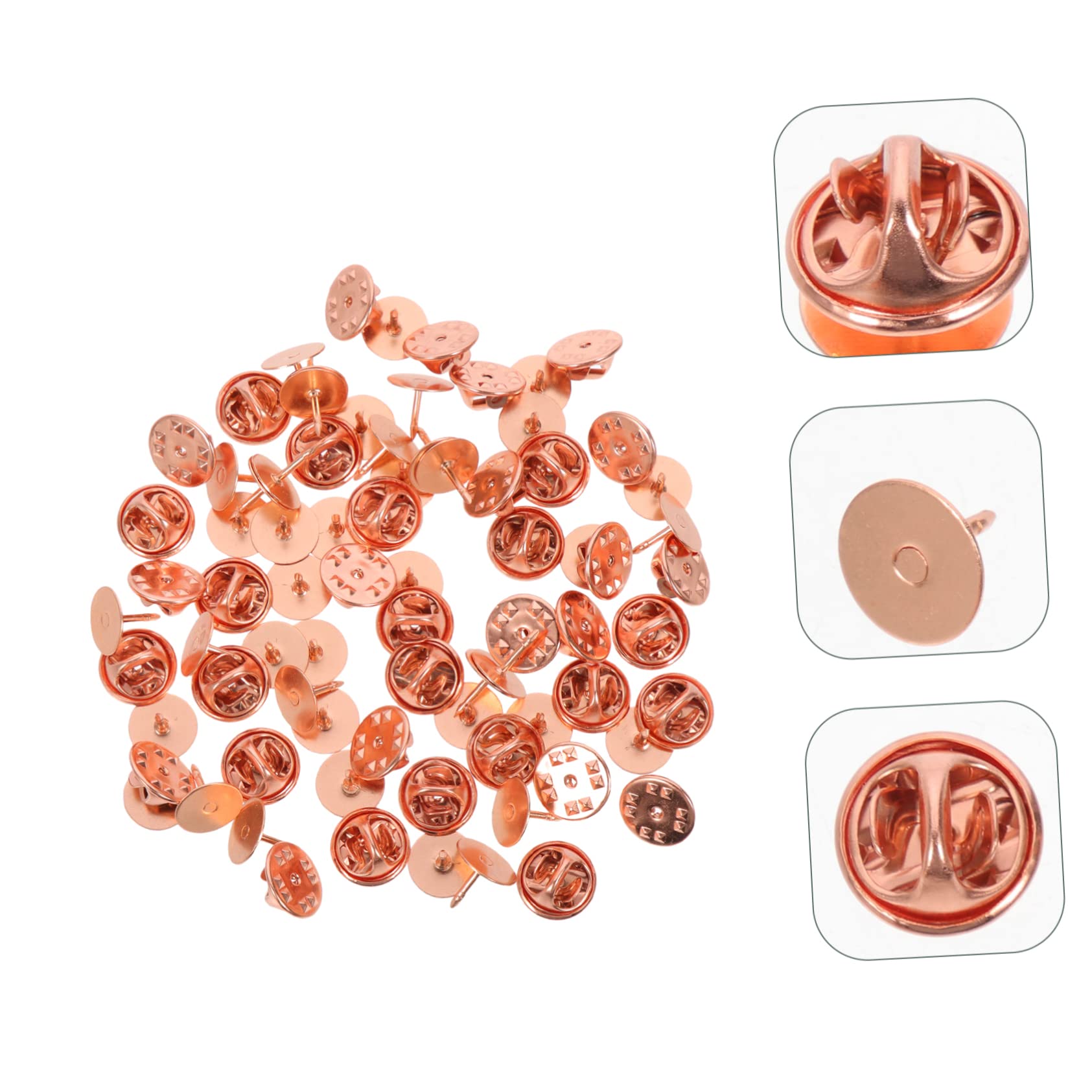 Anneome 250sets Chiusure Posteriori Per Spille Di Gancetti Bloccanti Design Leggero Per e Creazioni Di Gioielli Compatibili Con Spille Distintivi e Badge