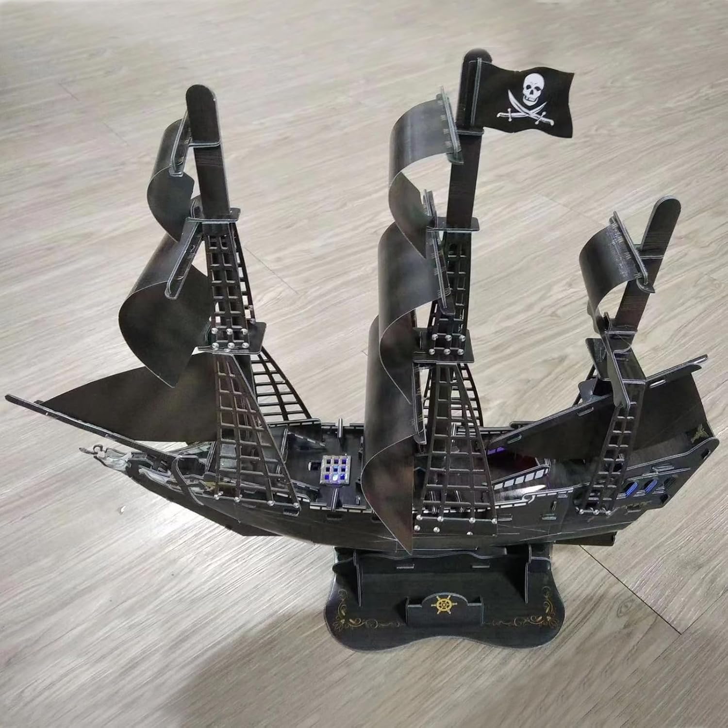 Model Building Blocks Kits, MOC Sailboat Model Construction Set to Build Assembly Toy for Adult Collections