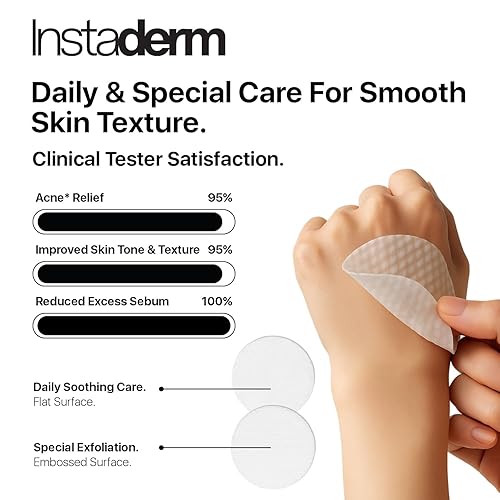 Miniatura 6 de Complexion Renewal Pads-Eliminates Acne, Cystic Breakouts, Pimples, Oily Skin & Clogged Pores. Reduces Appearance of Uneven Skin Tone, Dark Spots,