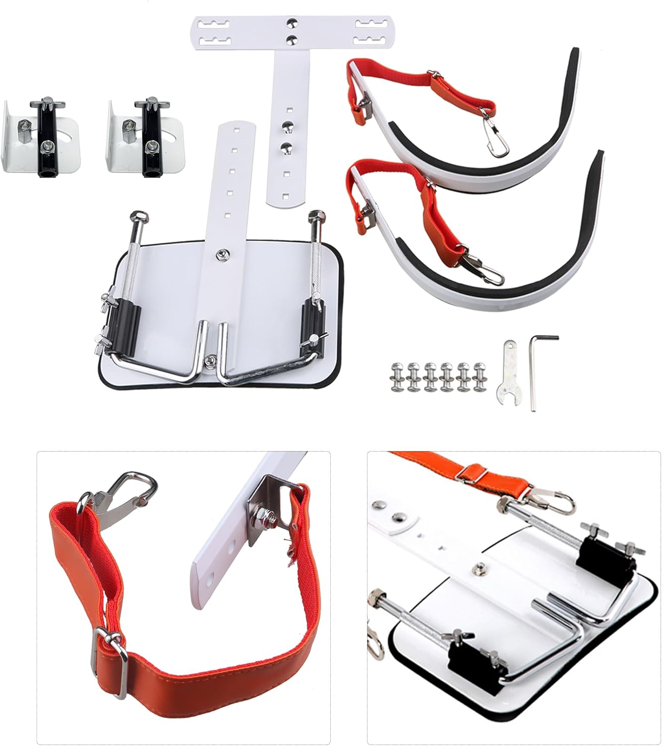 Yibuy Thicken Steel Percussion Instrument Accessory Marching Bass Drum & Shoulder Harness Carrier