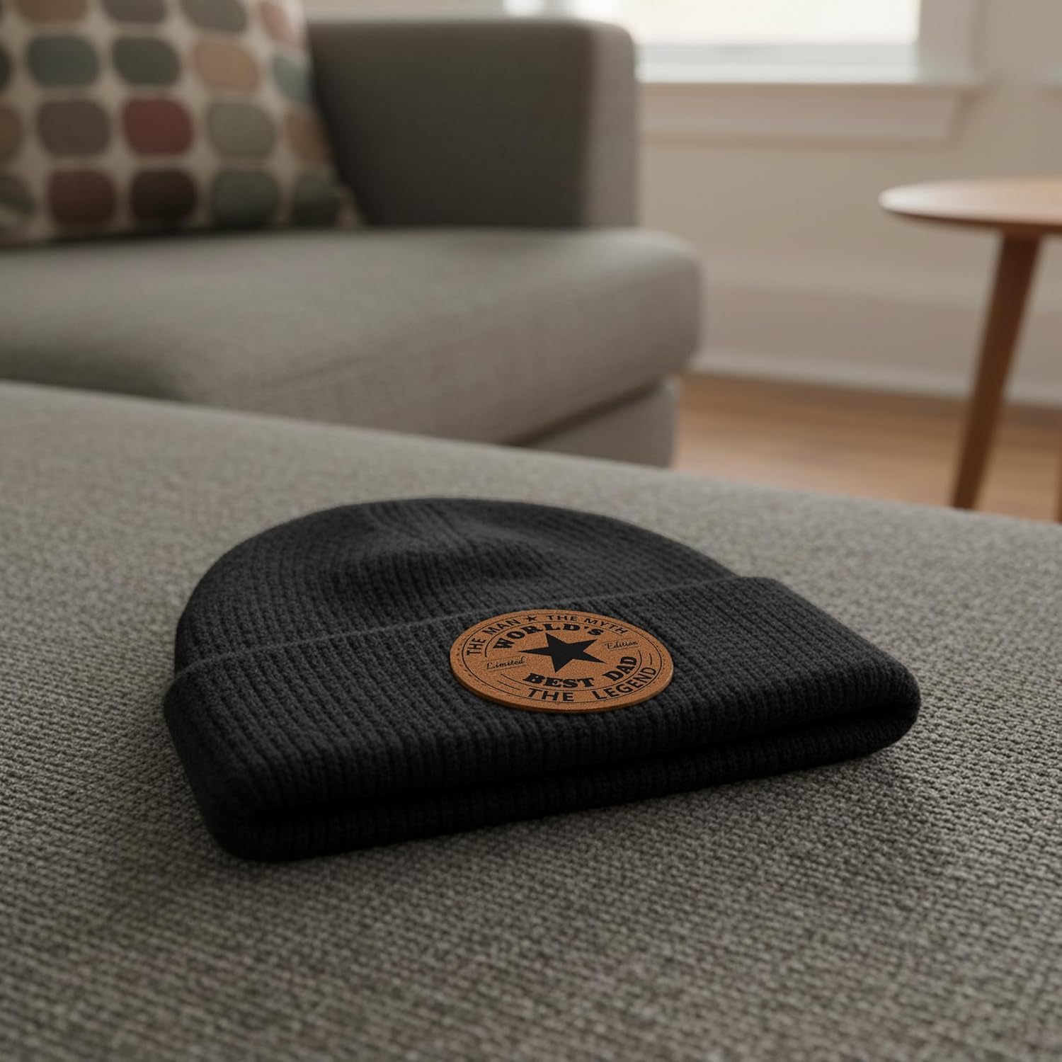 Dad Dad Beanie from Daughter Son for Birthday,Winter Hat for Men Father - Image 9