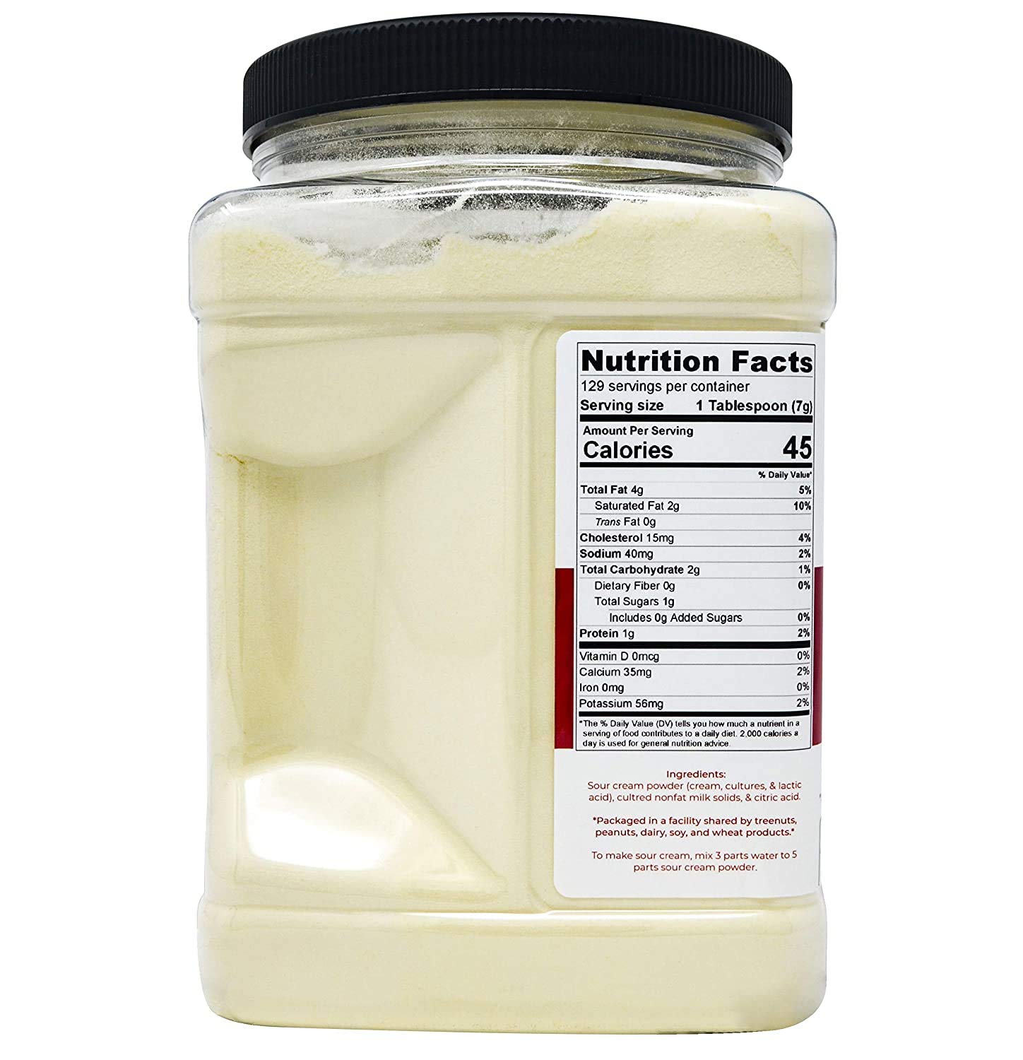 Buy Hoosier Hill Farm Real Sour Cream Powder Gluten Hormone Free 2 Lb Online In Indonesia B08kr8knjb