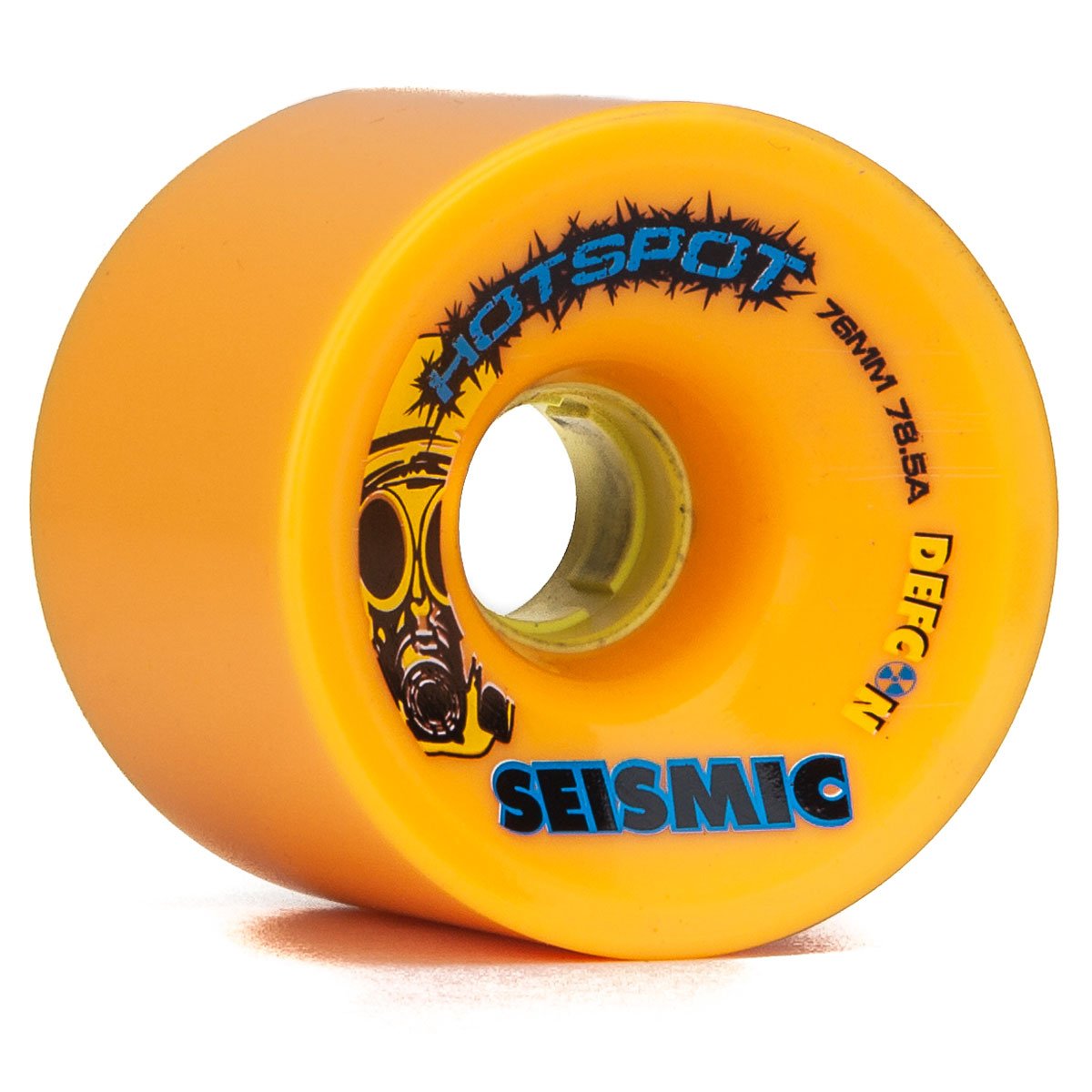 Seismic Hot Spots Longboard Wheels - 76mm 78.5a Mango