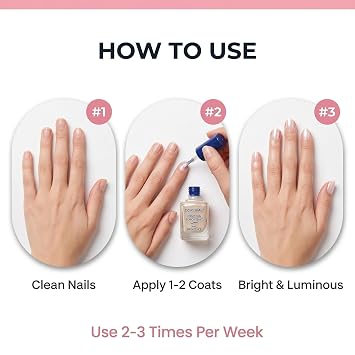 Vernis Soin Blanchissant - Ongles Jaunis Taches