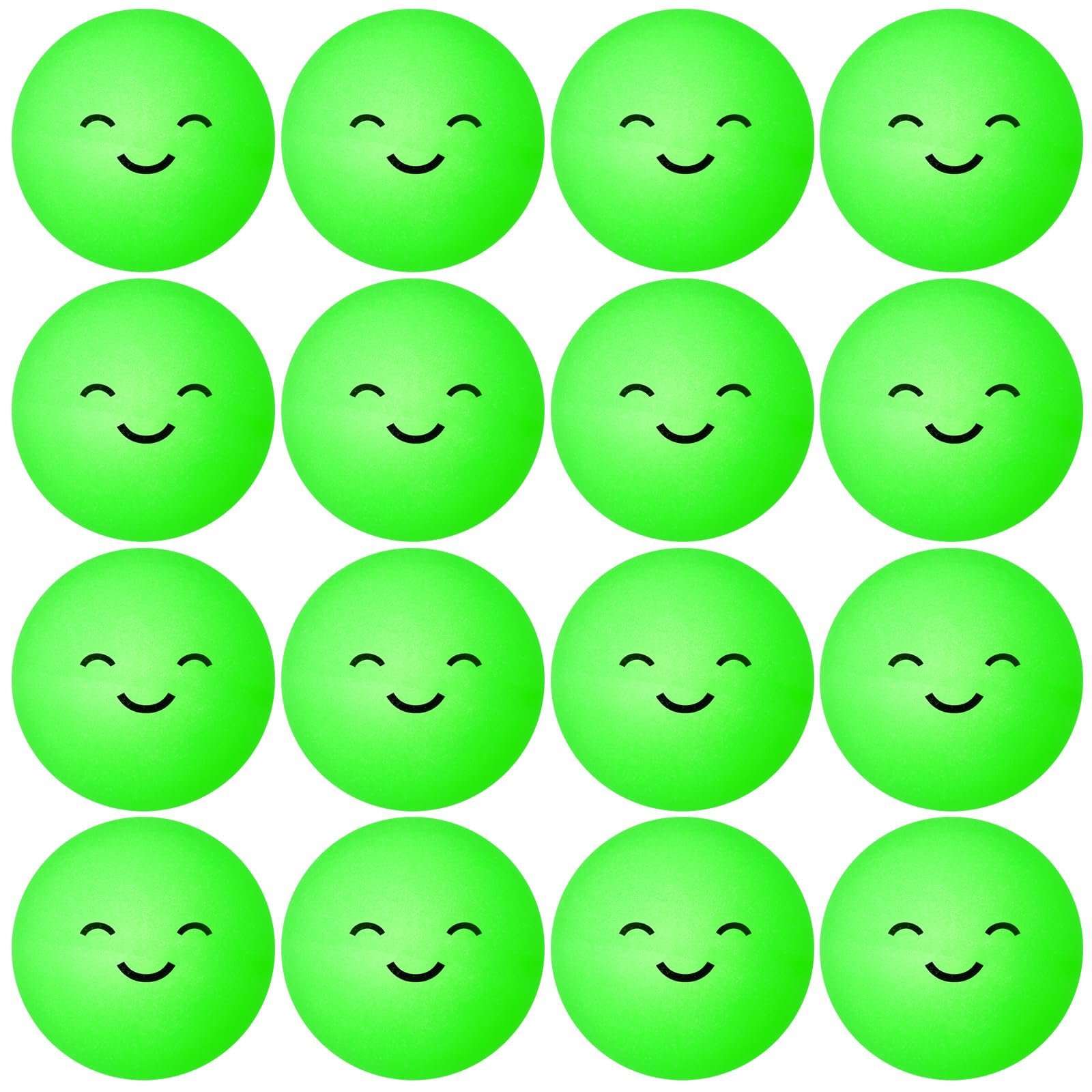 Soulchen 36 Pcs Glow in The Dark Table Tennis Balls, 40mm