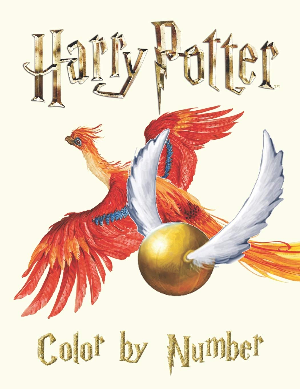 Harry Potter Color by Number: NEW! Harry Potter Color by Number Coloring Book for Kids!