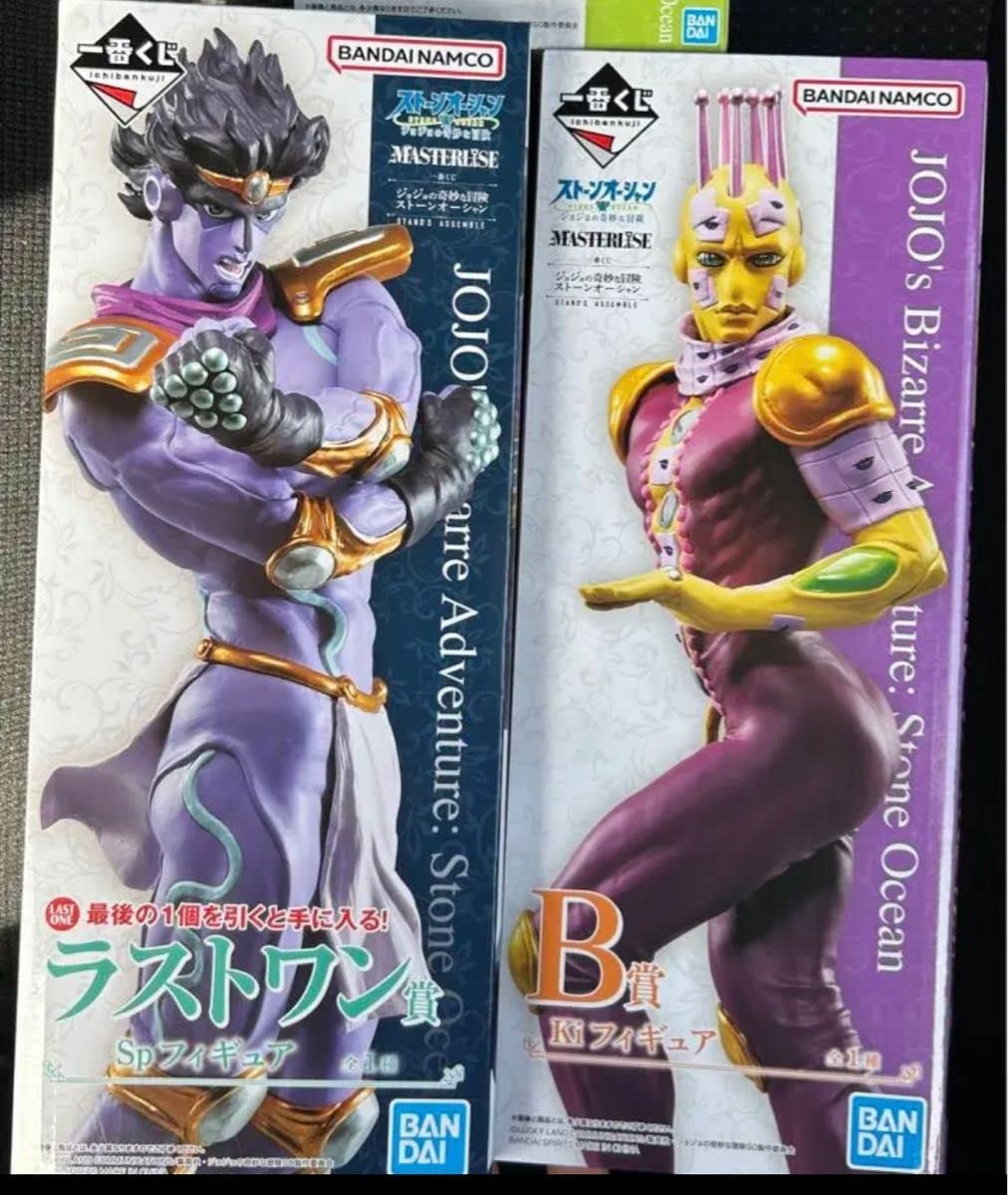 ジョジョ 一番くじ B賞、ラストワン賞、G賞