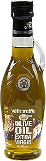 Extra Virgin olive oil with Truffle flavoured, KORVEL, glass bottle Amphora 250 ml, 8.45 fl oz
