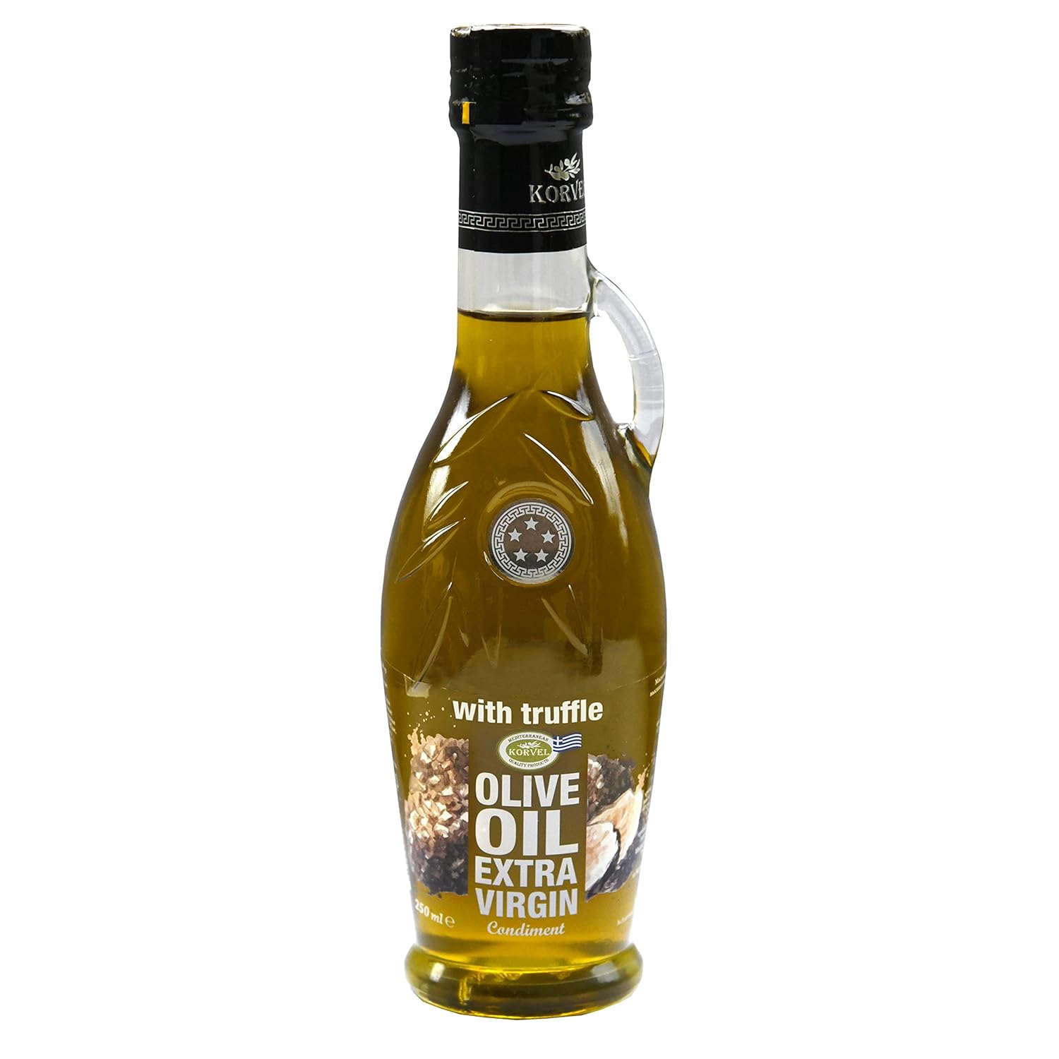 Aceite de Oliva Extra Virgen con Trufa KORVEL 250 ml Botella