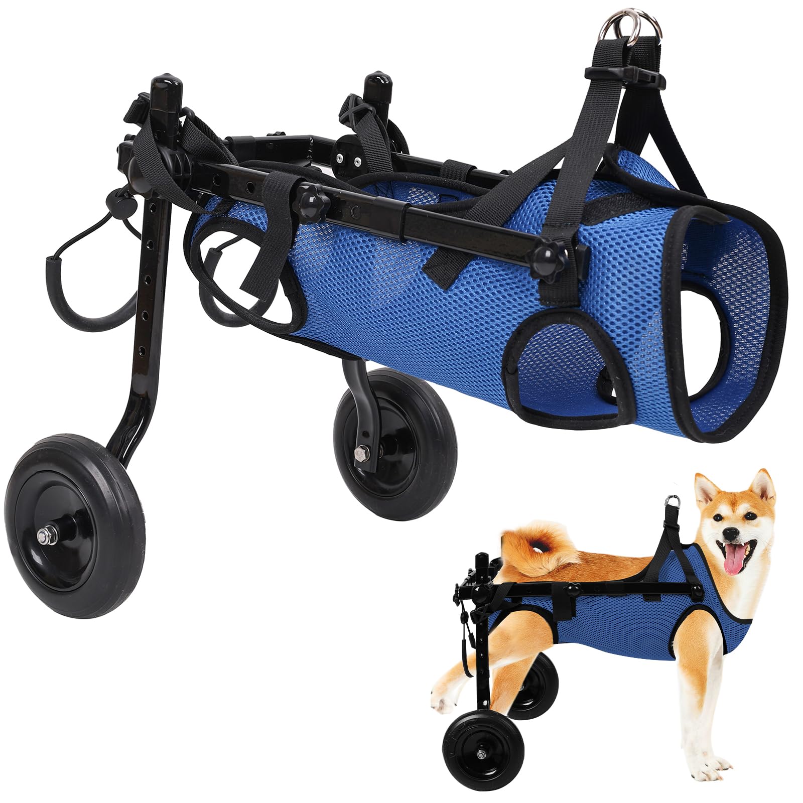 Amazon.co.jp: BECEMURU 犬の歩行補助具 犬用車椅子 ペット歩行器 歩行 