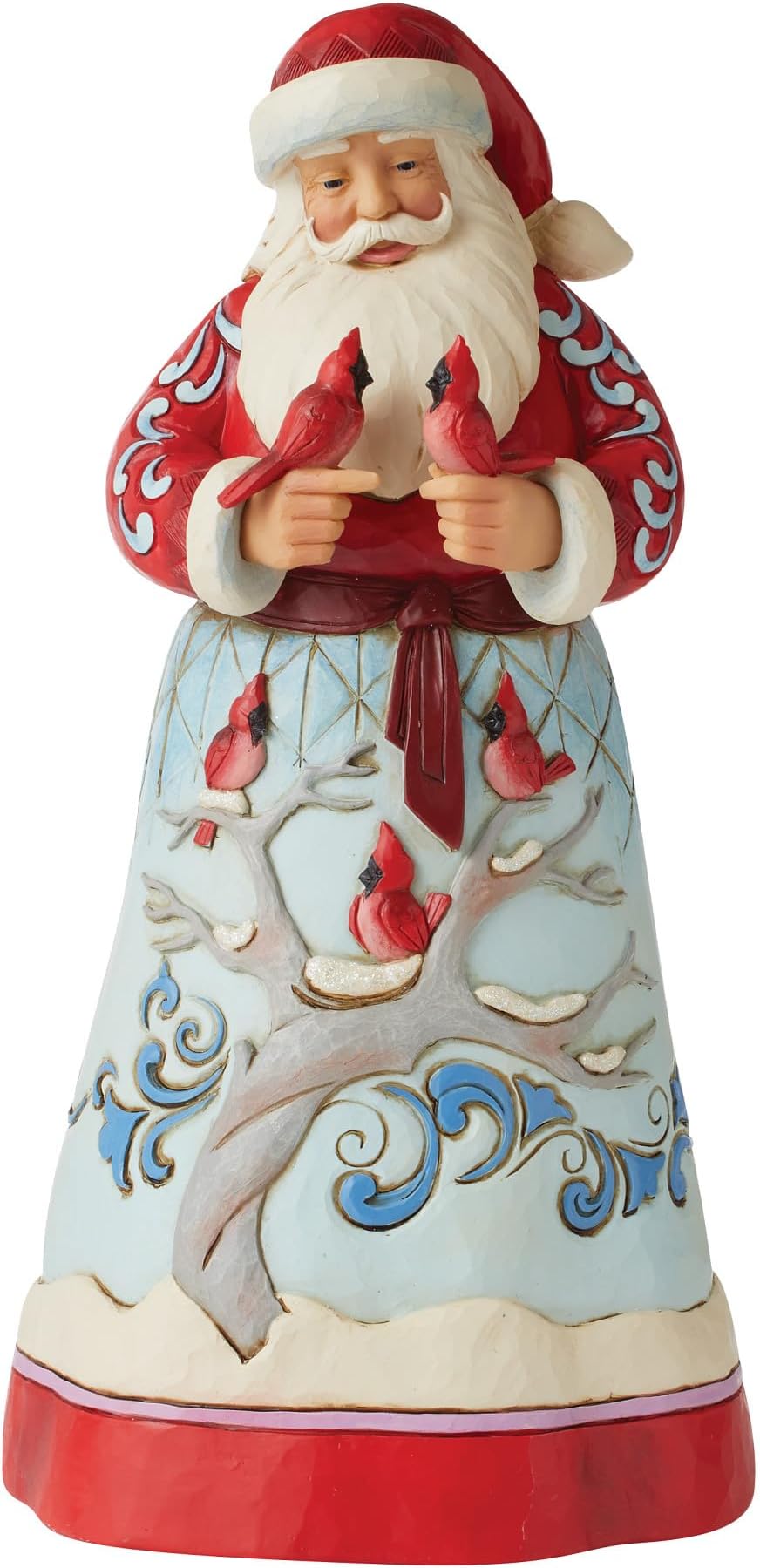 Aazon.co: Enesco Ji Shore Heartwood Creek Santa Reading List in