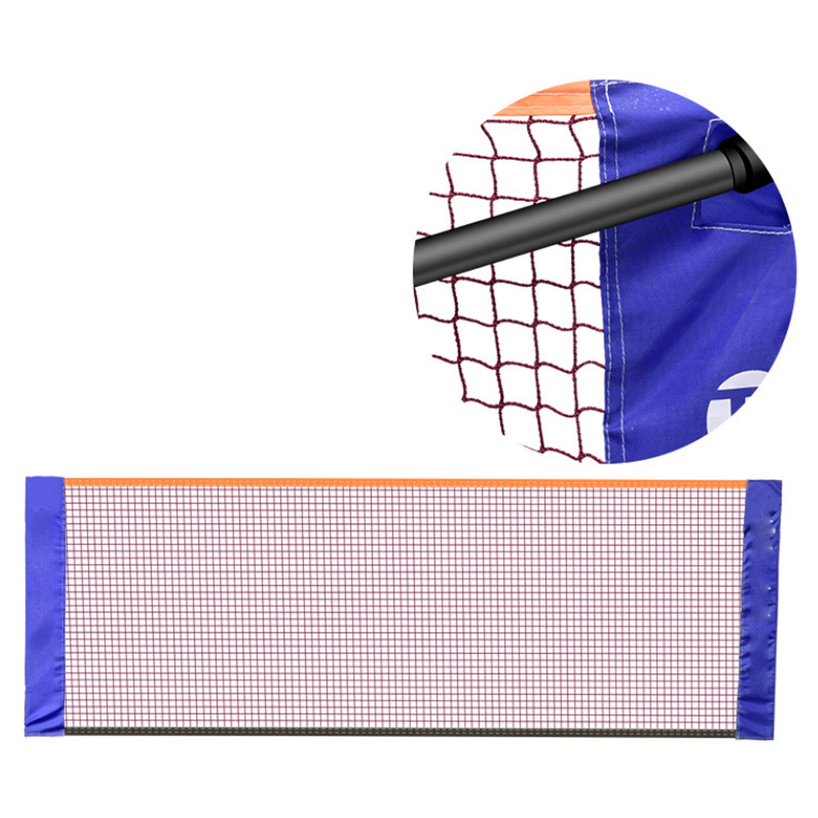 Rete da Badminton Rete da Tennis Pieghevole Portatile Rimovibile Rete da Pallavolo, per Adulti Bambini Giardino Esterno Spiaggia Patio Allenamento, con Ripiano e Borsa da Trasporto(610cm)
