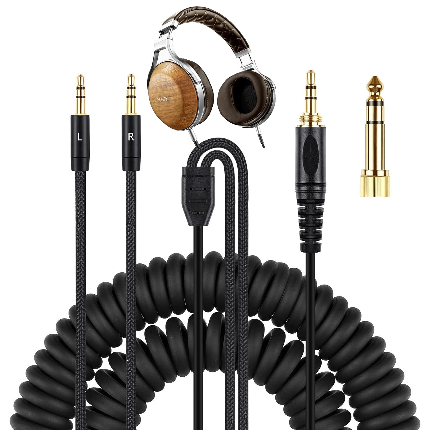 Amazon | V-MOTA AHD5200 Audio Cable (Dual 3.5mm Plugs Version