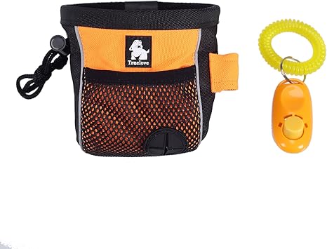 Amazon 犬 トレーニングバッグ トリーツポーチ おやつバッグ お菓子 小物入れ ペットクリッカー付き Turelove 訓練士用スーツ セット 通販