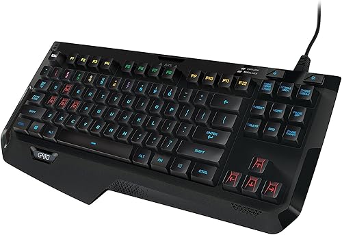 Logitech Teclado mecánico para juegos G410 Atlas Spectrum (renovado)