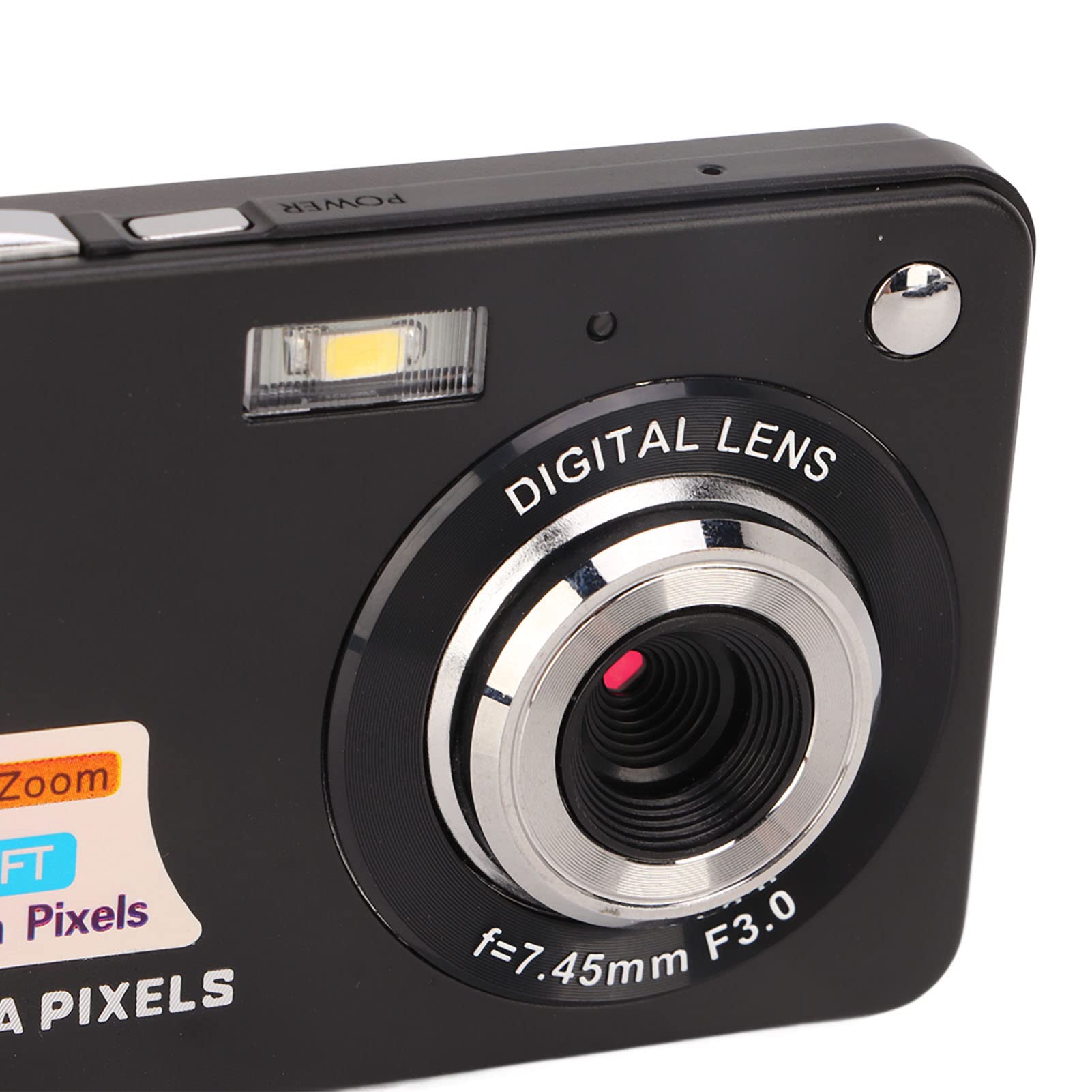4K Fotocamera Digitale, Macchina Fotografica Digitale con 1080P 48MP Fotocamera, Zoom Digitale 8X, Schermo LCD, Luce di Riempimento Integrata, Mini Fotocamere Portatili Compatte per Studenti