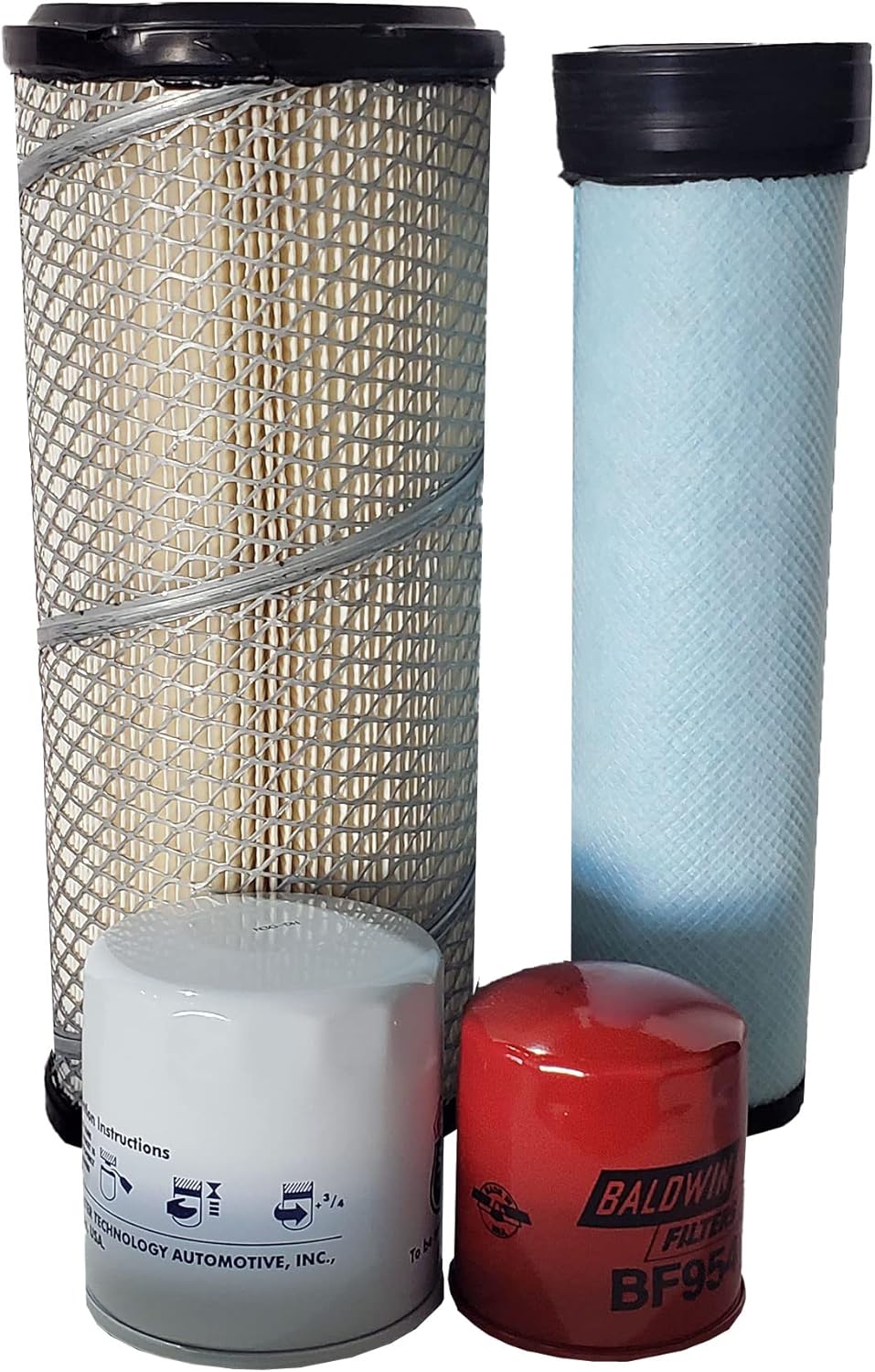 CFKIT Service Filter Kit for-Kubota SSV65 SSV65C SSV75 SSV75C Loaders