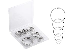 Versatile Circle Clips Rings for Binding and Organizing