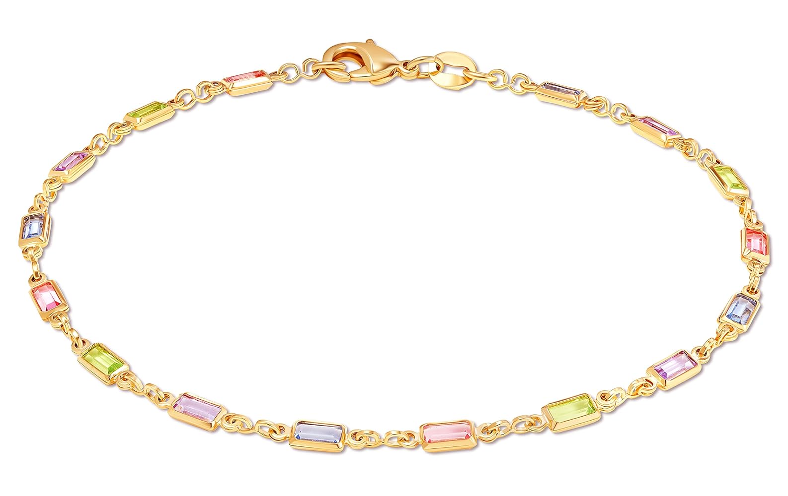 ブレスレット Gold Fay Crystal Baguette Bracelet May Moma Gold Fay Crystal Baguette Bracelet - Runway Catalog