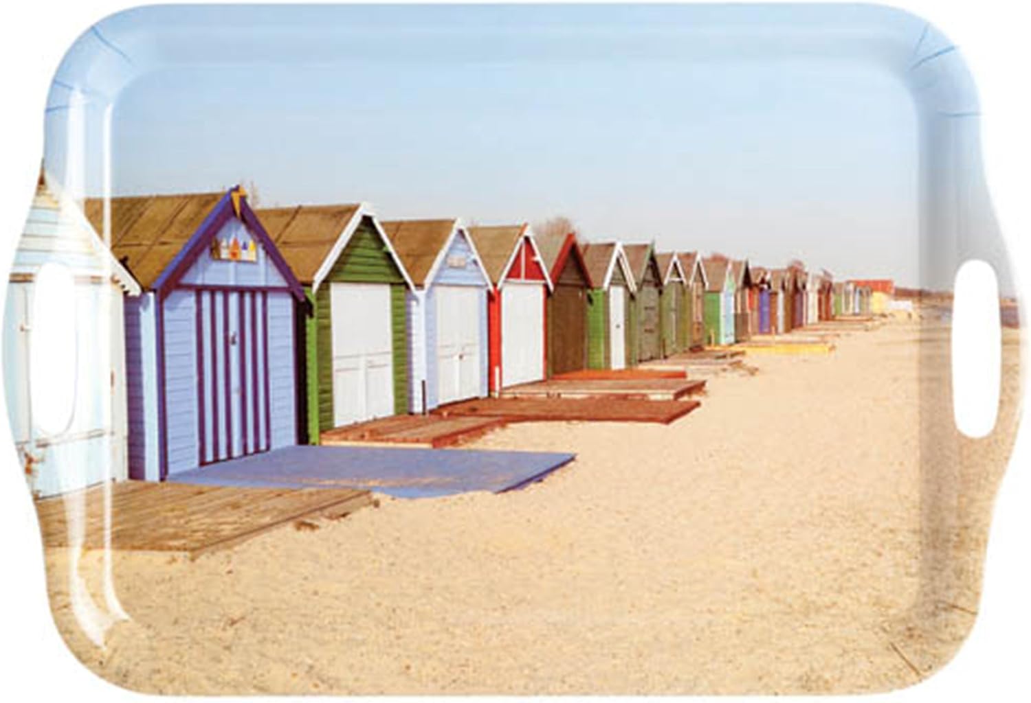Denby Beach Huts Serving Tray Platters
