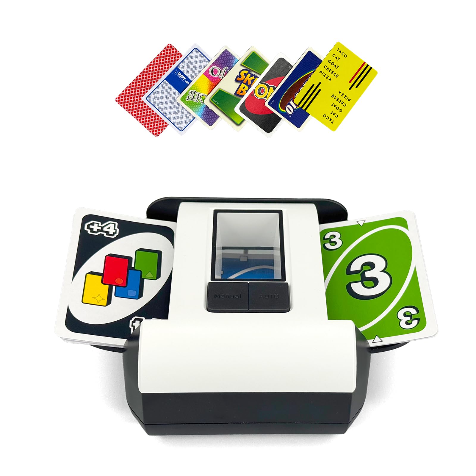 Automatischer Kartenmischer - 2000mAh Akku, Ultra-leise