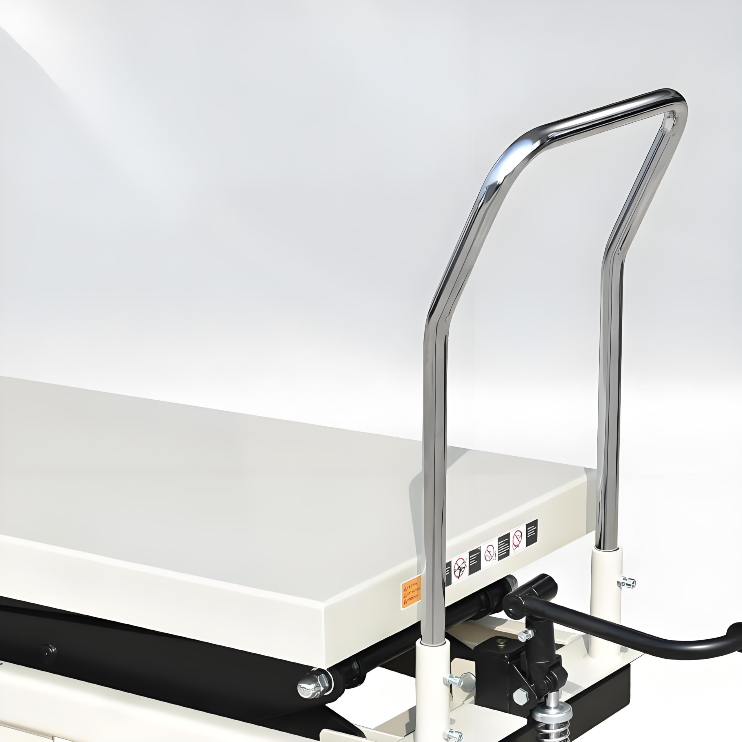 Carretilla elevadora hidráulica manual, plataforma de elevación móvil, almacén, camión, carrito portátil, plegable, elevadores de tijera (mesa 905 x 500 mm de altura 2000 mm)