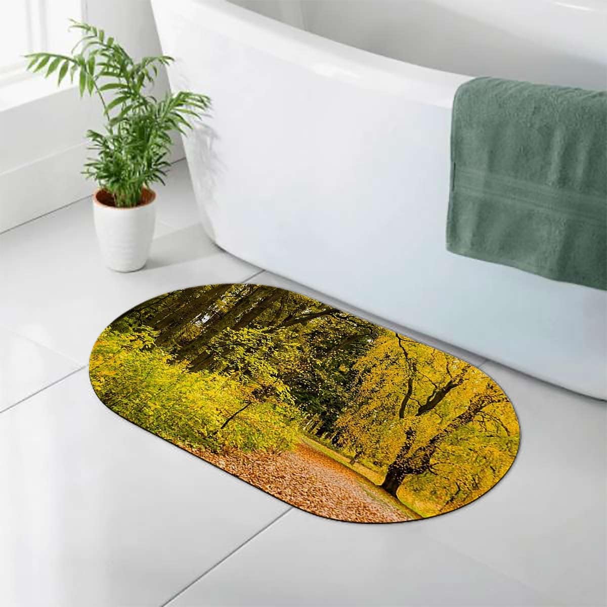 Tapis de Bain Doux et Moelleux - Marque - Modèle - Absorbant et