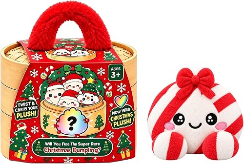 ASUIU Bun Pillow Giant Plush Dumpling Squishies Cute Squishies with Steamer