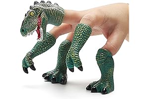 AQKILO® Finger Dinosaur Puppets, The Ultimate Entertainment for Imaginative Play