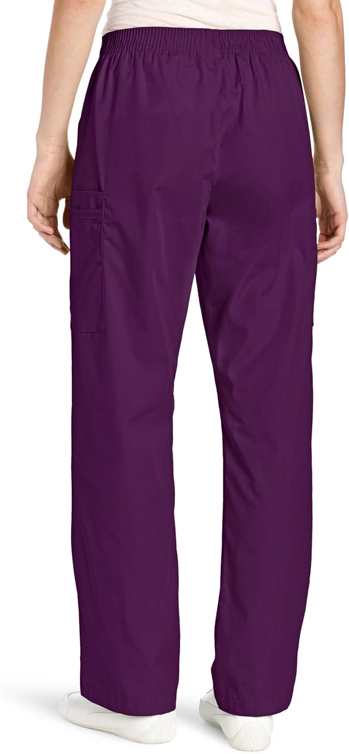Pantaloni Cargo Donna WonderWink - Elasticizzati 360° Con Tasche, Vita Comoda, Colore Nero Taglia XS - 4