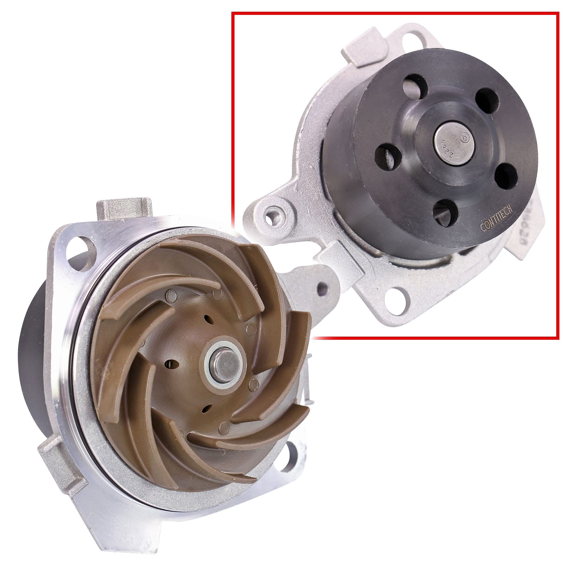CT629WP1 CONTITECH CT 629 Kit cinghia distribuzione, pompa