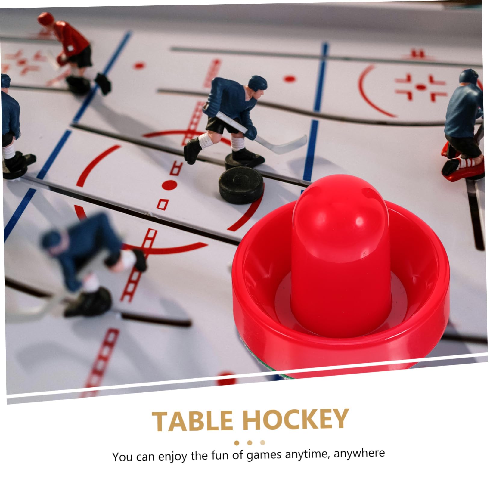 VICASKY 5sets Gioco Da Tavolo Hockey Su Ghiaccio Kit Accessori Interattivi Per Feste Include Puck Per Eventi Familiari e Gioco Multiplayer e Trasportare