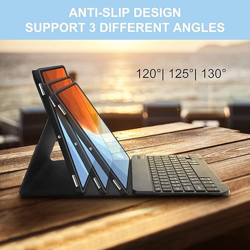 Miniatura 5 de Funda para teclado Samsung Galaxy Tab S7S8 de 11 pulgadas  Funda protectora con soporte para S Pen  Teclado magnético Bluetooth con retroiluminación